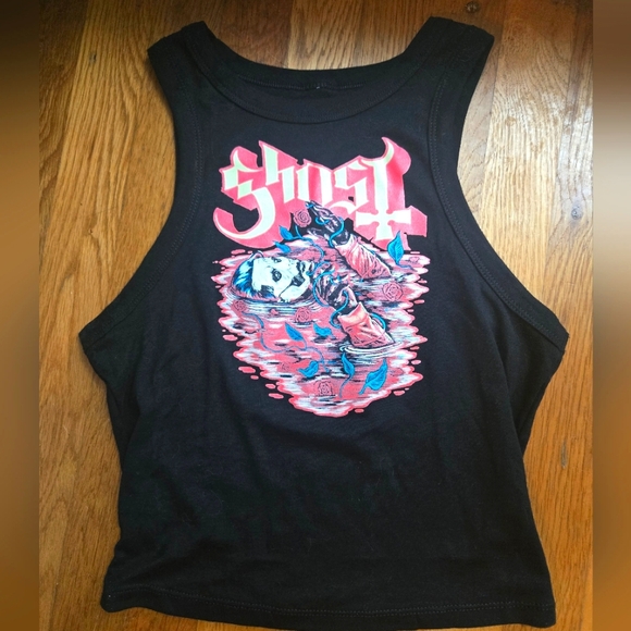 Ghost Cropped Tank - Picture 1 of 3